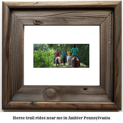 horse trail rides near me in Ambler, Pennsylvania